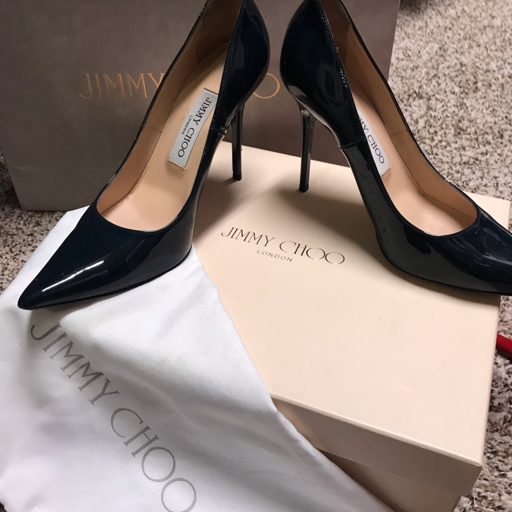 Jimmy Choo NAVY pump